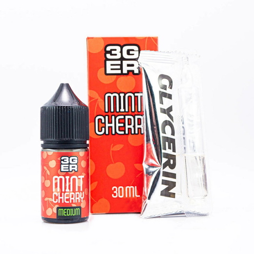 Набор 3GER Mint Cherry (Мята Вишня) 30 мл 50 мг