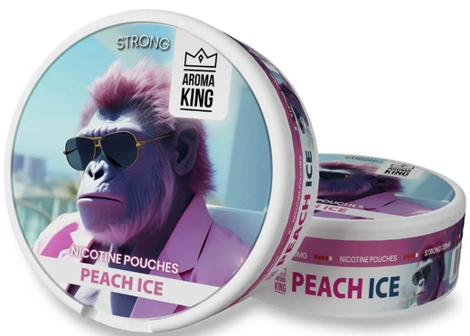 Aroma King Peach Ice 100 mg (Холодний персик)