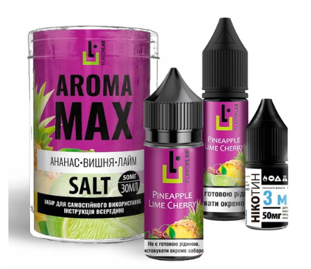 Набор Flavorlab Aroma MAX 30мл 50мг (Ананас Вишня Лайм)