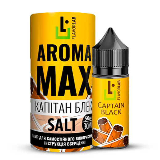 Набор Aroma MAX без никотина Captain Black (Капитан Блэк) 30мл