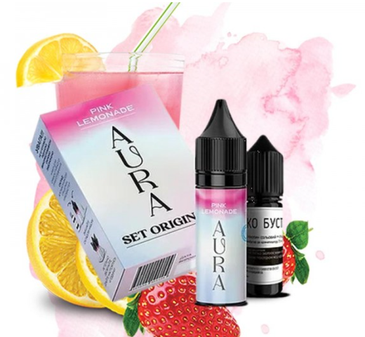 Набір Aura Original Pink Lemonade (Рожевий лимонад) 30 мл 50 мг