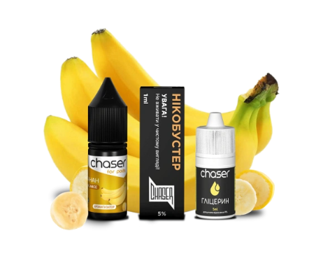 Набор Chaser For Pods Banana (Банан) 10мл