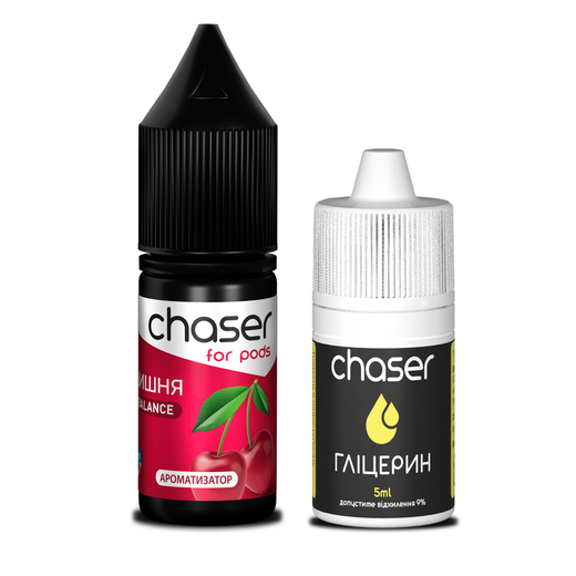 Набор Chaser For Pods без никотина Cherry (Вишня) 10мл