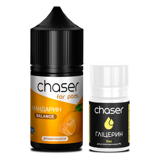 Набір Chaser For Pods без нікотину Mandarin (Мандарин) 30мл