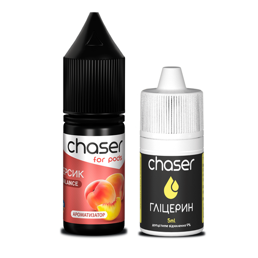 Набір Chaser For Pods без нікотину Peach (Персик) 10мл