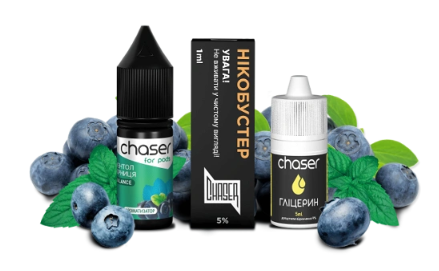 Набор Chaser For Pods Blueberry Mint (Черника Мята) 10мл