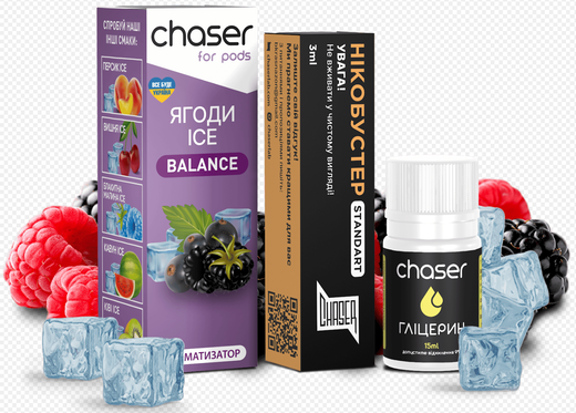 Набор Chaser For Pods Ice 10 мл Berry (Ягоды)