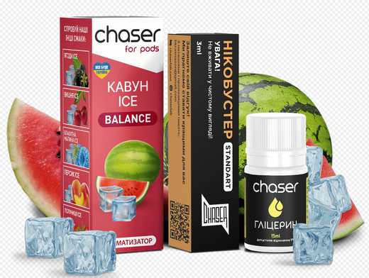 Набор Chaser For Pods Ice 30 мл Watermelon (Арбуз)