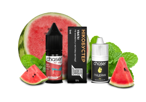 Набір Chaser For Pods Watermelon Mint (Кавун М'ята) 10мл