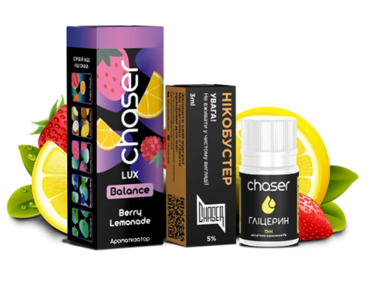 Набір Chaser Lux Berry Lemonade (Ягідний Лимонад) 30мл