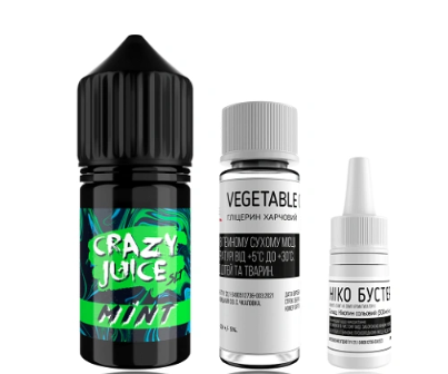 Набор Crazy Juice Mint (Мята) 30мл 65мг