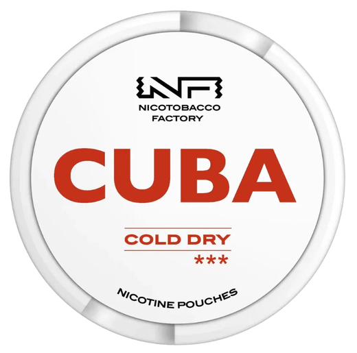 Cuba white cold dry 16 mg (М'ята)