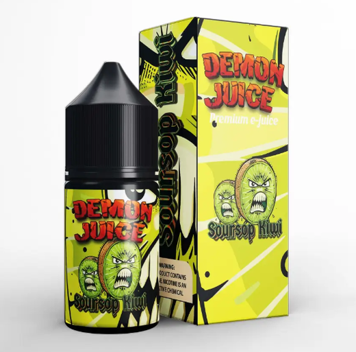 Demon Juice Soursop Kiwi Ice (Саусеп Ківі Лід) 30 мл 50 мг