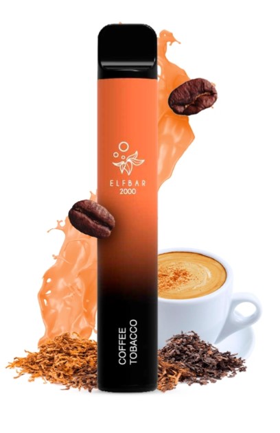 Elf Bar 2000 Coffee Tobacco (Кофе Табак)