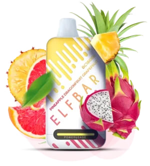 Elf Bar BC15000 Dragon fruit Grapefruit Pineapple (Грейпфрут Ананас Пітайя)