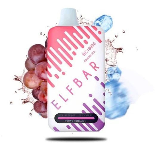 Одноразка Elf Bar BC18000 Grape Ice (Виноград Лед)