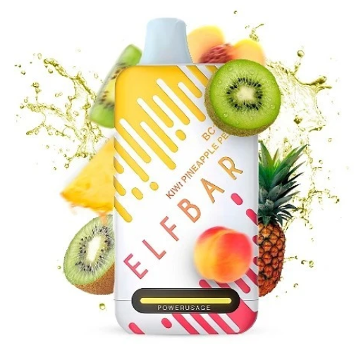 Одноразка Elf Bar BC18000 Kiwi Pineapple Peach (Ківі Ананас Персик)