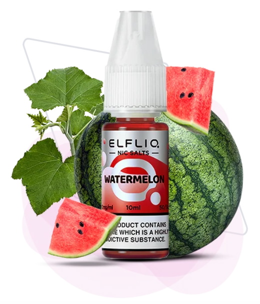 Жидкость Elf Bar Elf Liq 10 мл 50 мг Sour Watermelon Gummy (Кислый арбуз Мармелад)