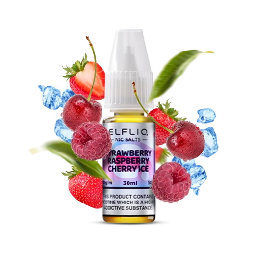 Жидкость Elf Bar Elf Liq 10 мл 50 мг Strawberry Cherry Lemon (Клубника Вишня Лимон)