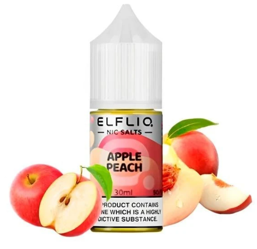 Жидкость Elf Bar Elf Liq 30 мл 50 мг Apple Peach (Яблоко Персик)