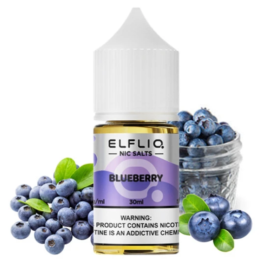 Рідина Elf Bar Elf Liq 30 мл 50 мг Blueberry (Лохина)