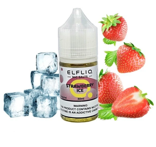 Жидкость Elf Bar Elf Liq 30 мл 50 мг Strawberry Ice (Холодная Клубника)