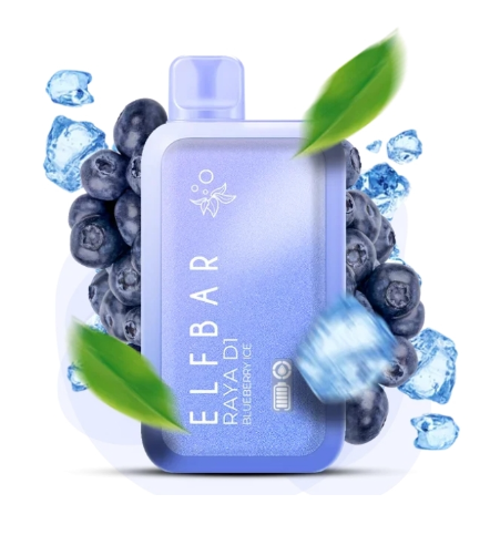 ELF BAR RAYA D1 Blueberry Ice (Черника Лёд)