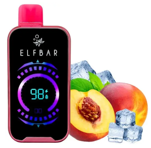 Одноразка ELF BAR RAYA D2 20 000 Peach Ice (Персик лёд)