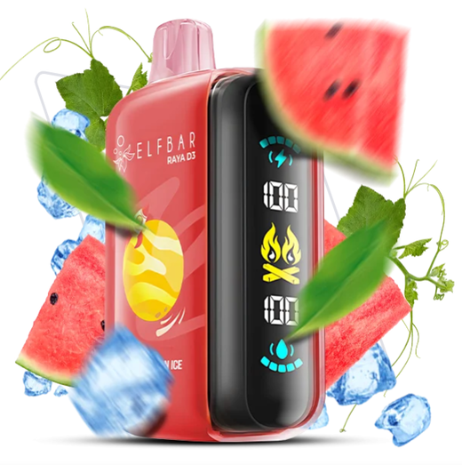 Одноразка ELF BAR RAYA D3 25 000 Watermelon Ice (Кавун лід)