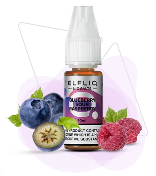 Рідина Elf Liq 10 мл 50 мг Blueberry Raspberry Pomegranate (Лохина Малина Гранат)