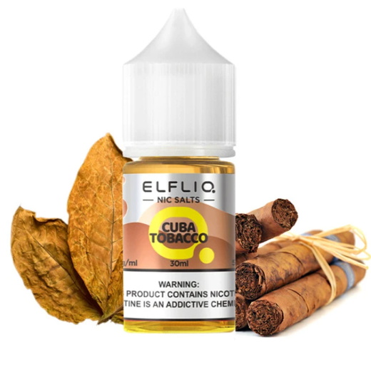 Жидкость Elf Liq 30 мл 50 мг Cuba tobacco (Кубинский Табак)