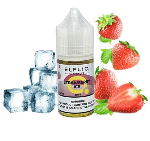 Жидкость Elf Liq 30 мл 50 мг Strawberry Ice (Холодная Клубника)