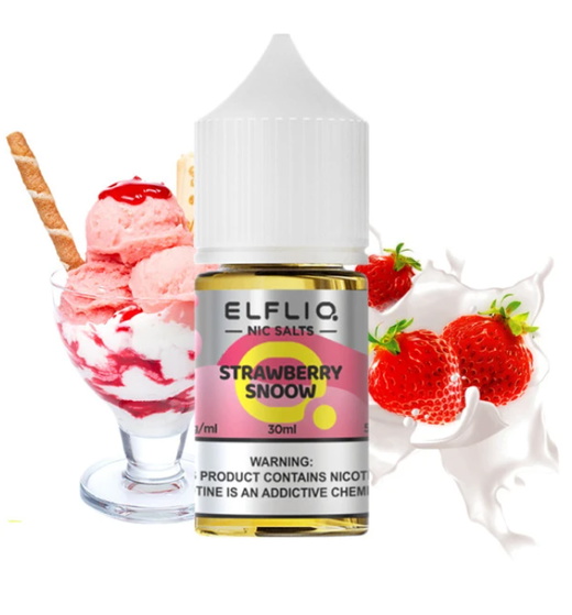 Жидкость Elf Liq 30 мл 50 мг Strawberry Snow (Снежная клубника)