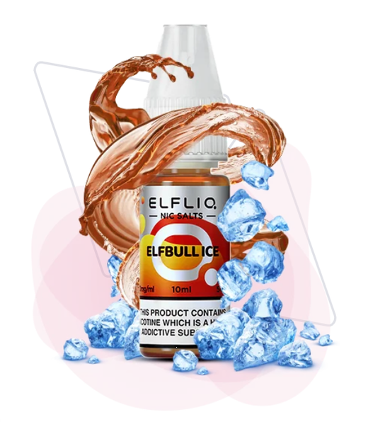 Жидкость Elf Liq 10 мл 50 мг Elfbull Ice (Энергетик со льдом)