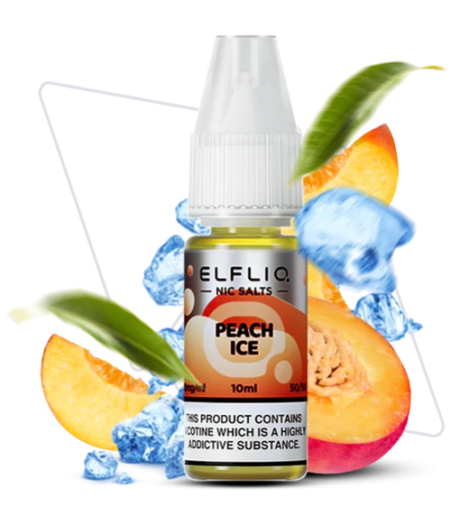 Рідина Elf Liq 10 мл 50 мг Peach ice (Персик Лід)