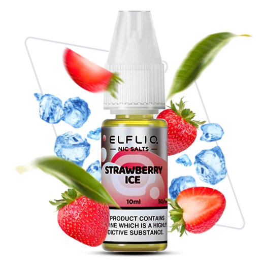 Рідина Elf Liq 10 мл 50 мг Strawberry ice (Полуниця Лід)