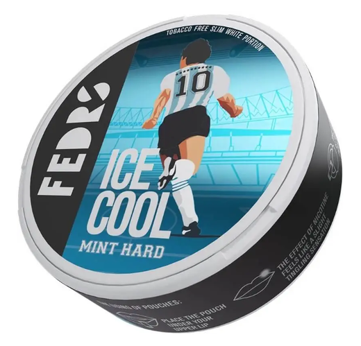 Fedrs Ice Cool Mint Hard limited Maradona 50 mg (М'ята)