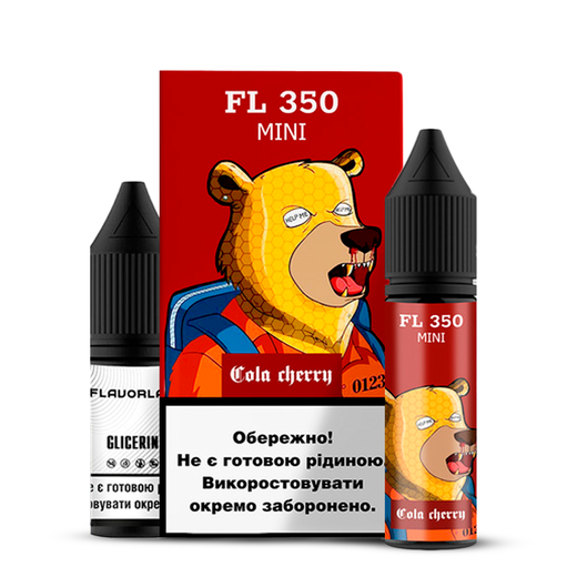 Набір Flavorlab FL350 mini без нікотину Cola Cherry (Вишнева кола) 15 мл