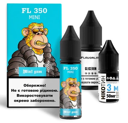 Набор Flavorlab FL350 mini Mint Gum (Жвачка с мятой) 15 мл