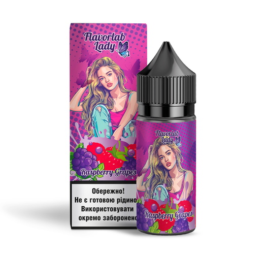 Набір Flavorlab Lady Raspberry Grapes (Малина Виноград) 30 мл 65 мг