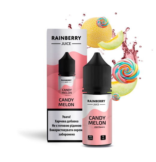 Набір сольової рідини Flavorlab Rainberry Candy Melon (Цукерки Диня) 30 мл 50 мг