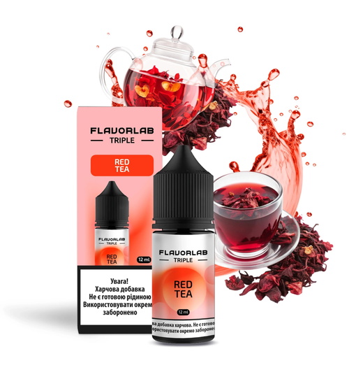 Набор солевой жидкости Flavorlab Triple Red Tea (Красный Чай) 30 мл 65 мг