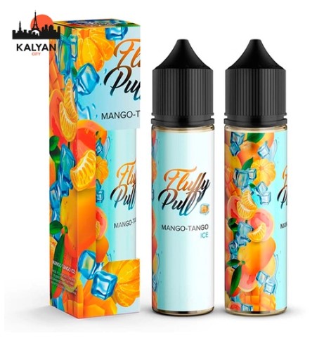 Набор Fluffy Puff Органика Mango Tango Ice (Манго, гуава и мандарин с холодком) 60 мл 3 мг