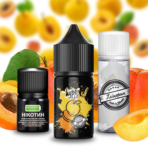 Набір Hype Kit Apricot (Абрикос) 30 мл 50 мг