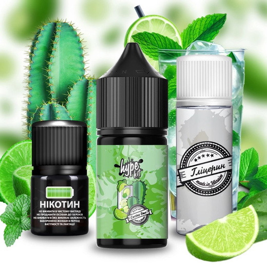 Набор Hype Kit Cactus Lime (Кактус Лайм) 30 мл 50 мг