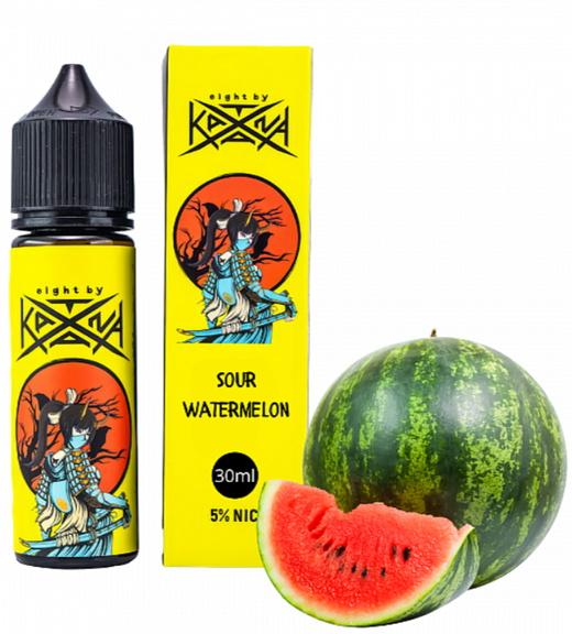 Жидкость Katana Sour Watermelon (Кислый арбуз) 30 мл 50 мг