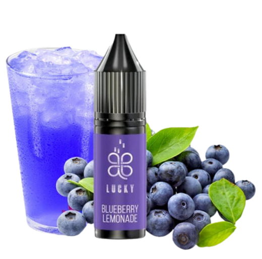 Жидкость Lucky 15 мл 50 мг Blueberry Lemonade (Черничный Лимонад)