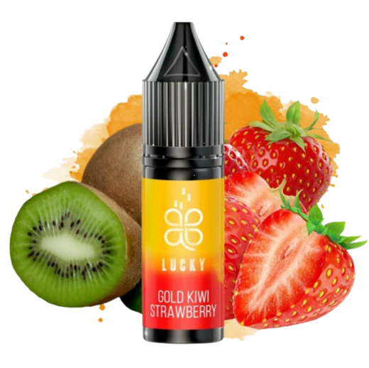 Рідина Lucky 15 мл 50 мг Gold Kiwi Strawberry (Ківі Полуниця)