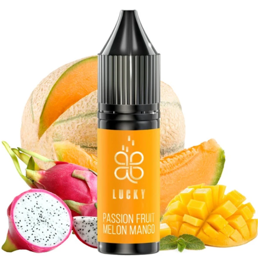 Жидкость Lucky 15 мл 50 мг Passion Fruit Melon Mango (Маракуйя Дыня Манго)