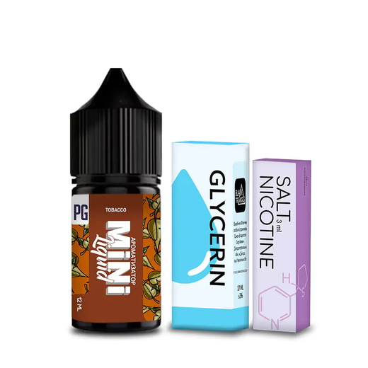 Набір Mini Liquid Tobacco (Тютюн) 30 мл 50 мг